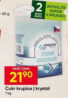 CUKR KRUPICE KRYSTAL