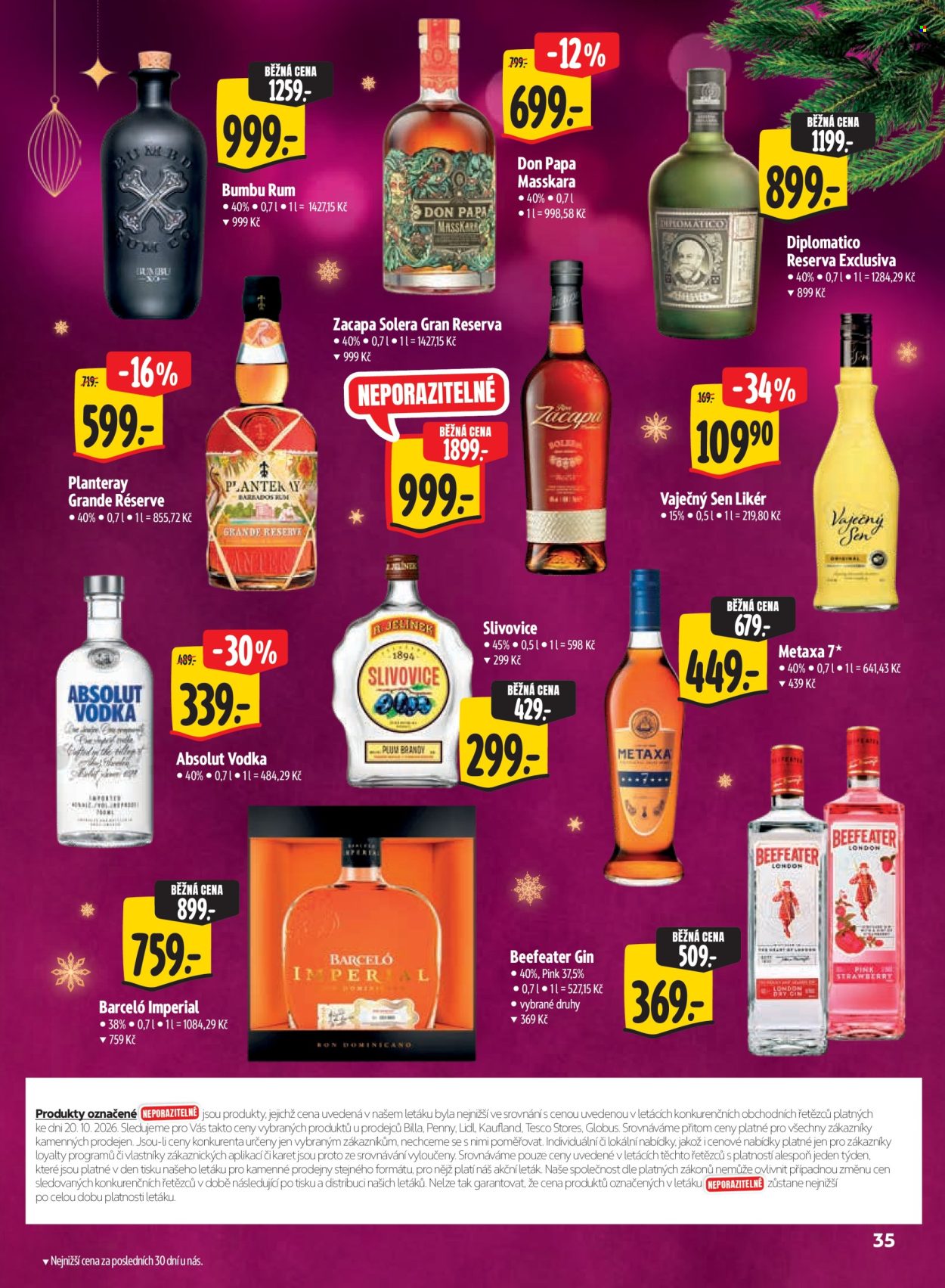 Leták Albert Supermarket - 29.10.2026 - 17.11.2026. Strana 35