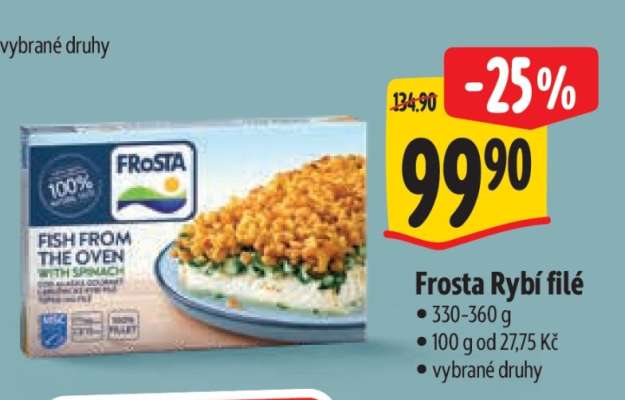 FROSTA Rybí filé
