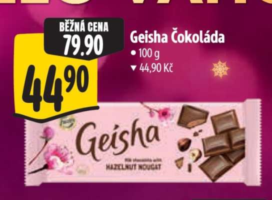 Geisha čokoláda