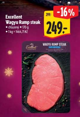 Excellent Wagyu Rump steak