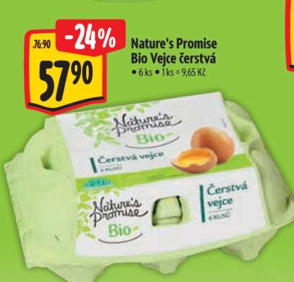Nature’s Promise Bio Vejce čerstvá