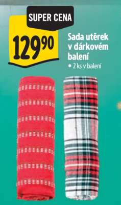Sada utěrek v dárkovém balení