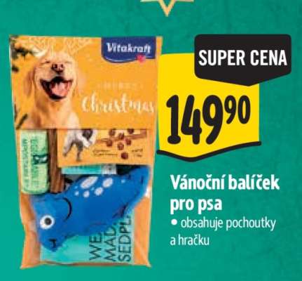 Vánoční balíček pro psa
