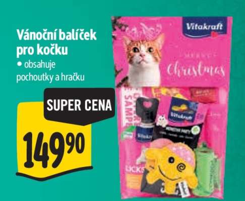 Vánoční balíček pro kočku
