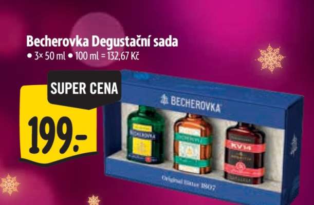 Becherovka Degustační sada