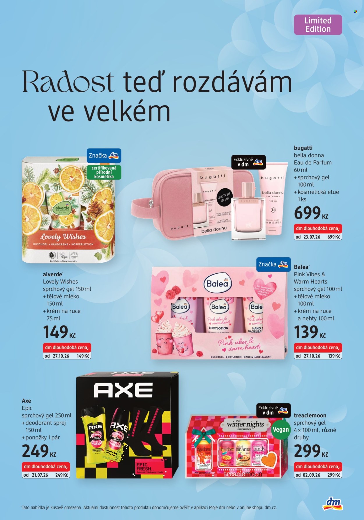 Leták dm drogerie - 29.10.2026 - 25.11.2026. Strana 3