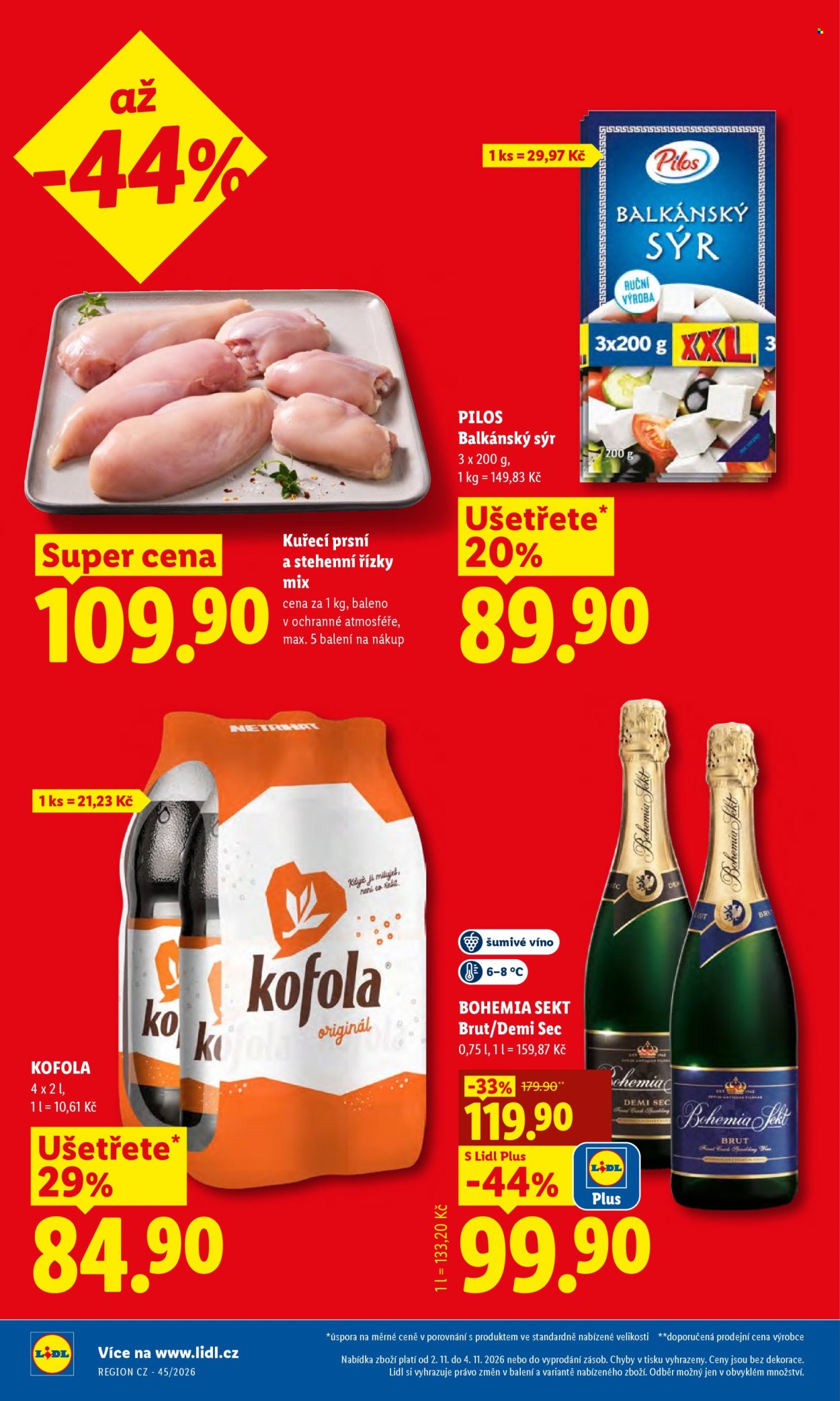 Leták Lidl - 2.11.2026 - 4.11.2026. Strana 2
