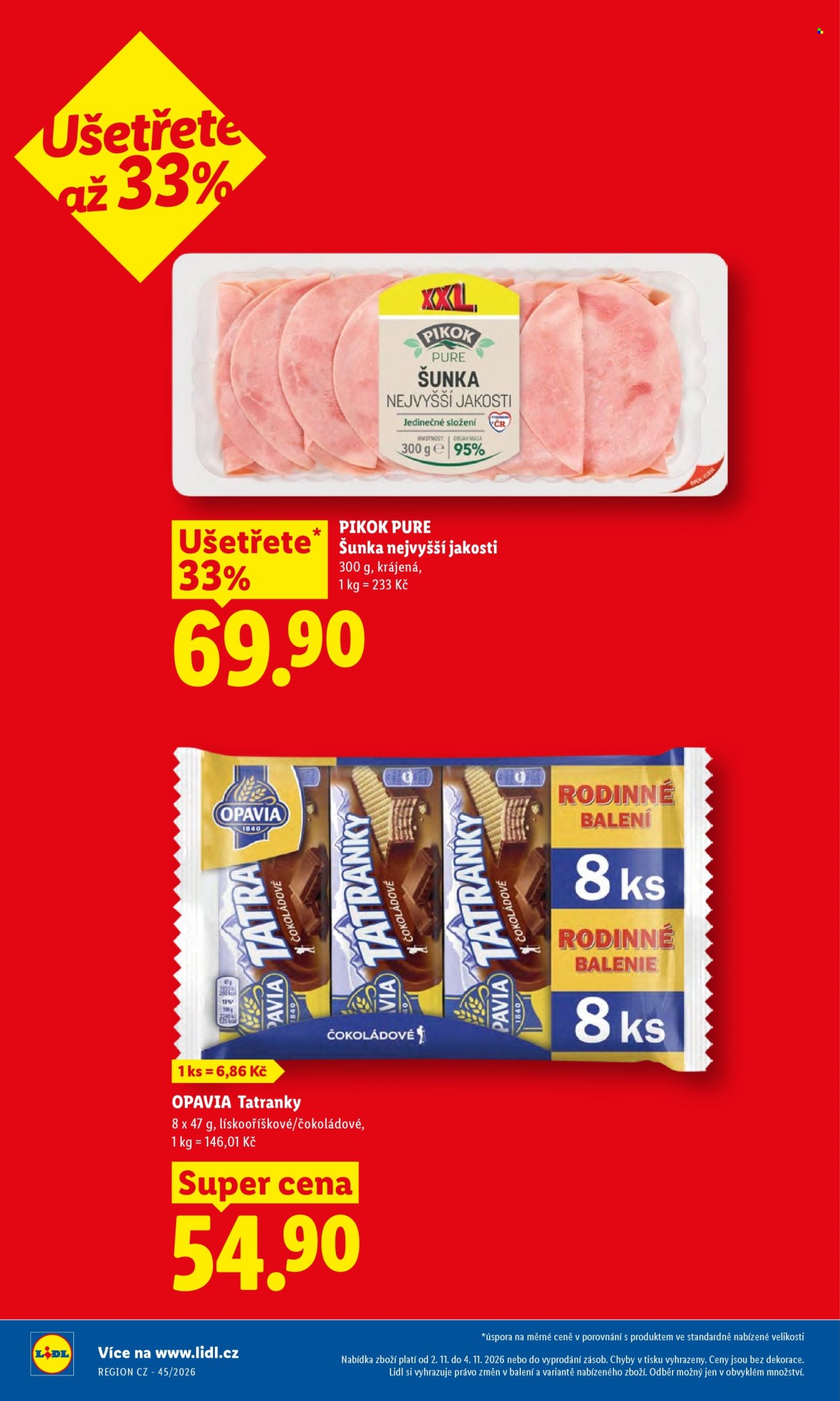 Leták Lidl - 2.11.2026 - 4.11.2026. Strana 6