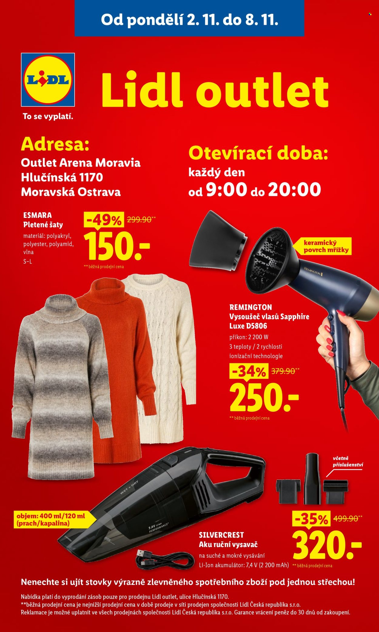 Leták Lidl - 2.11.2026 - 4.11.2026. Strana 9