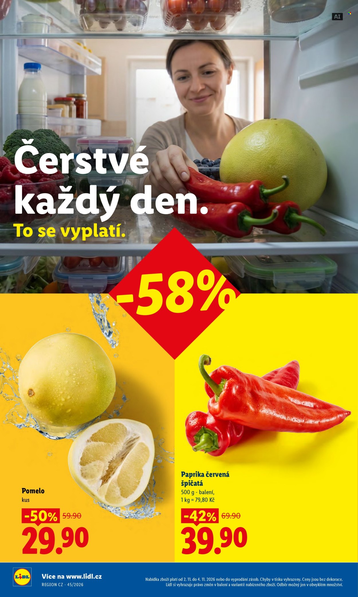 Leták Lidl - 2.11.2026 - 4.11.2026. Strana 10