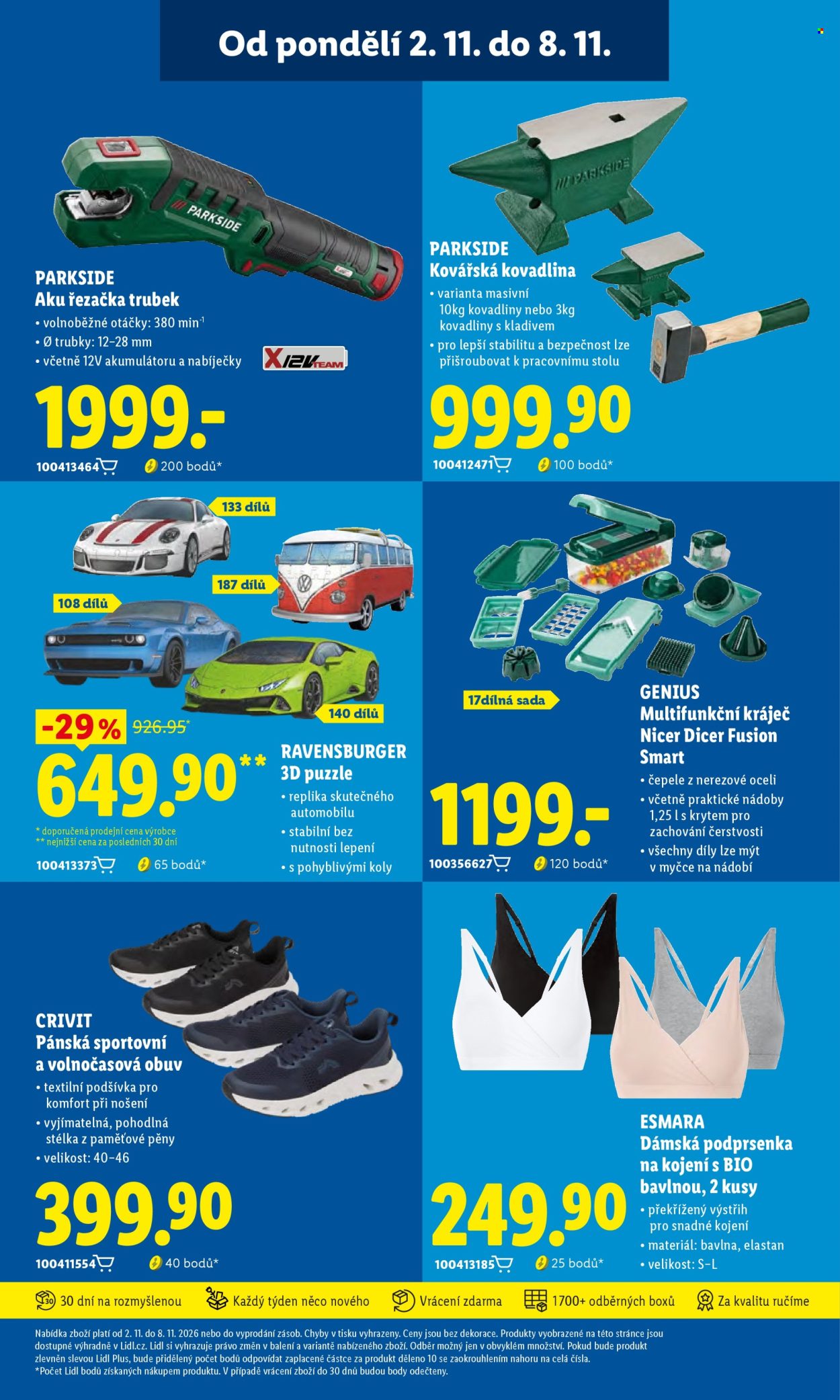 Leták Lidl - 2.11.2026 - 4.11.2026. Strana 15