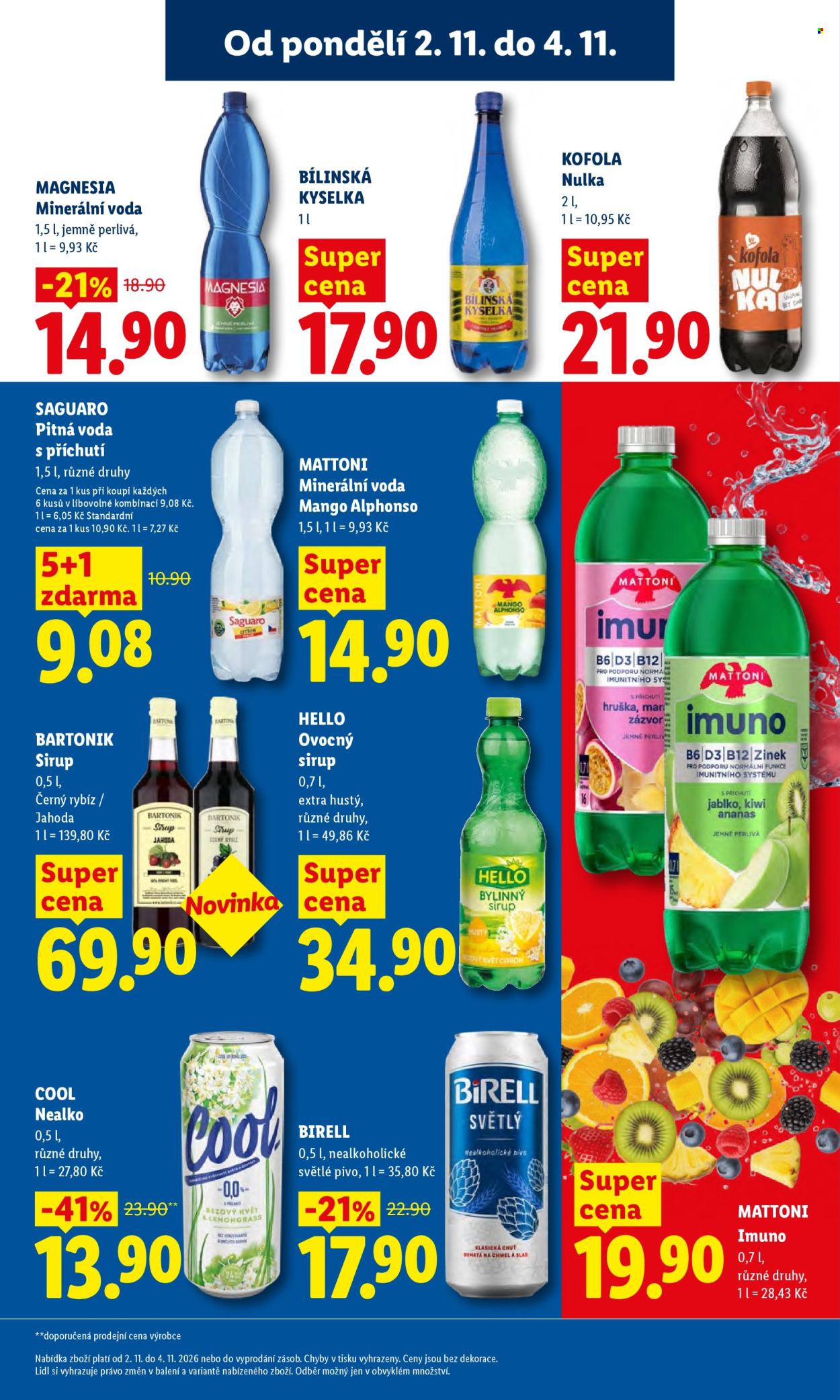 Leták Lidl - 2.11.2026 - 4.11.2026. Strana 31