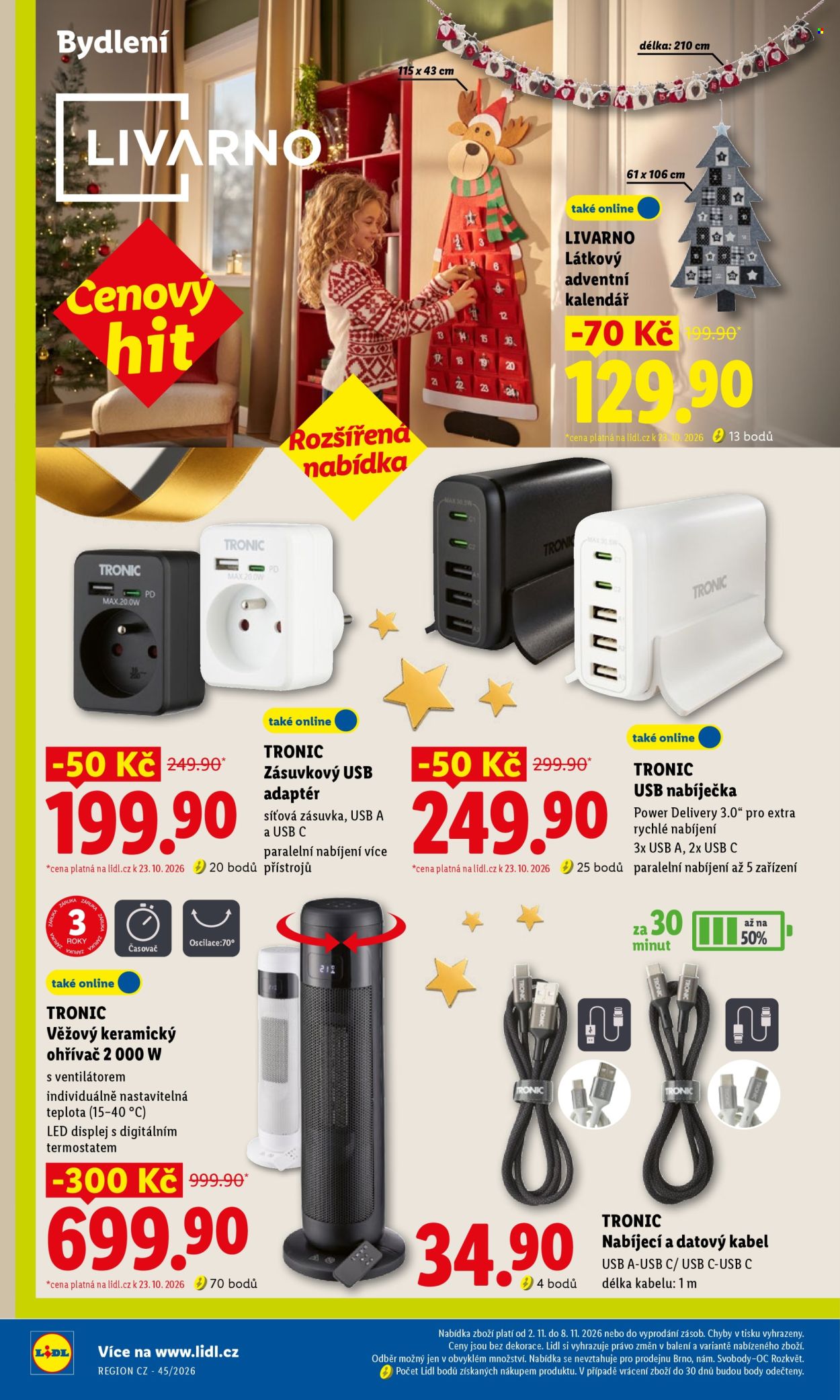 Leták Lidl - 2.11.2026 - 4.11.2026. Strana 38