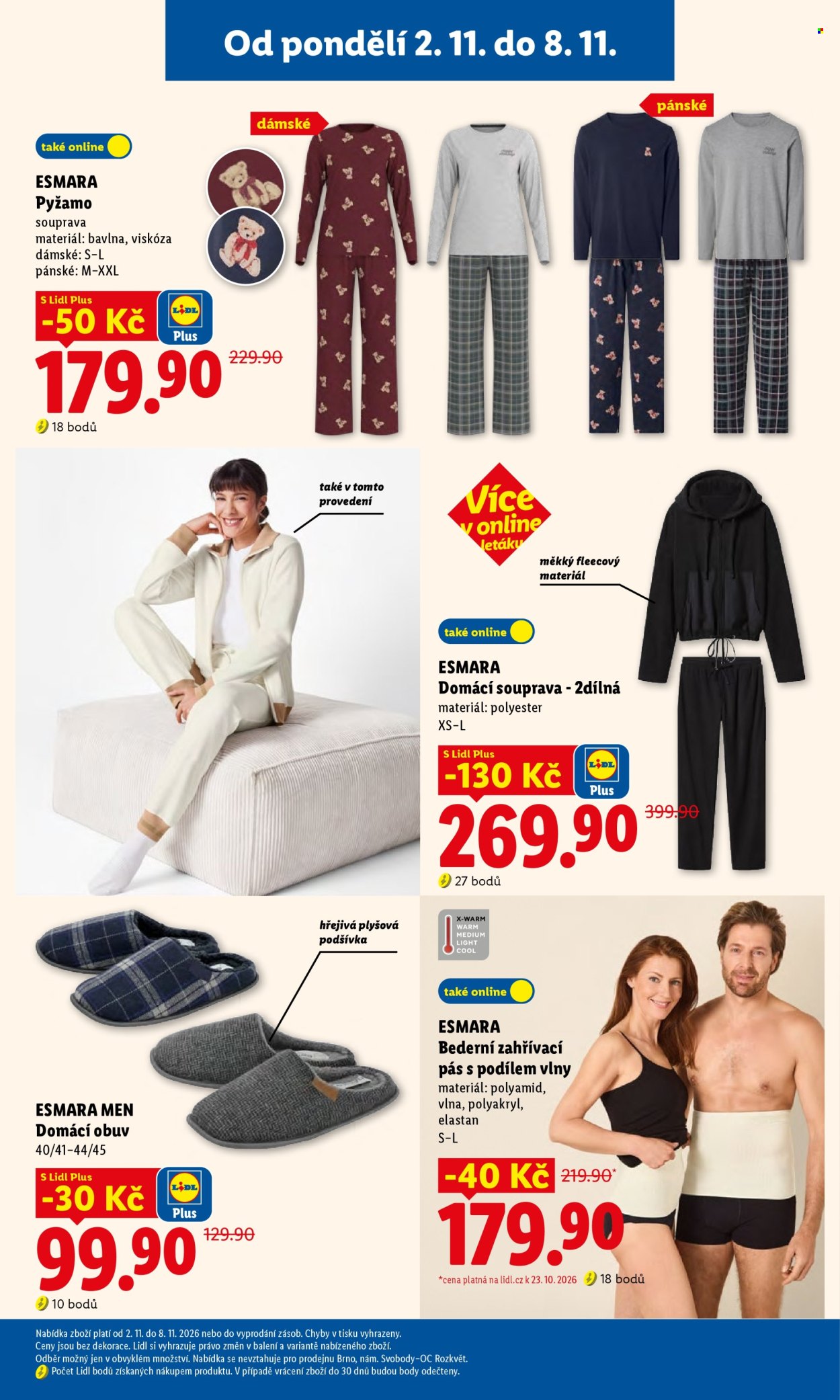 Leták Lidl - 2.11.2026 - 4.11.2026. Strana 44