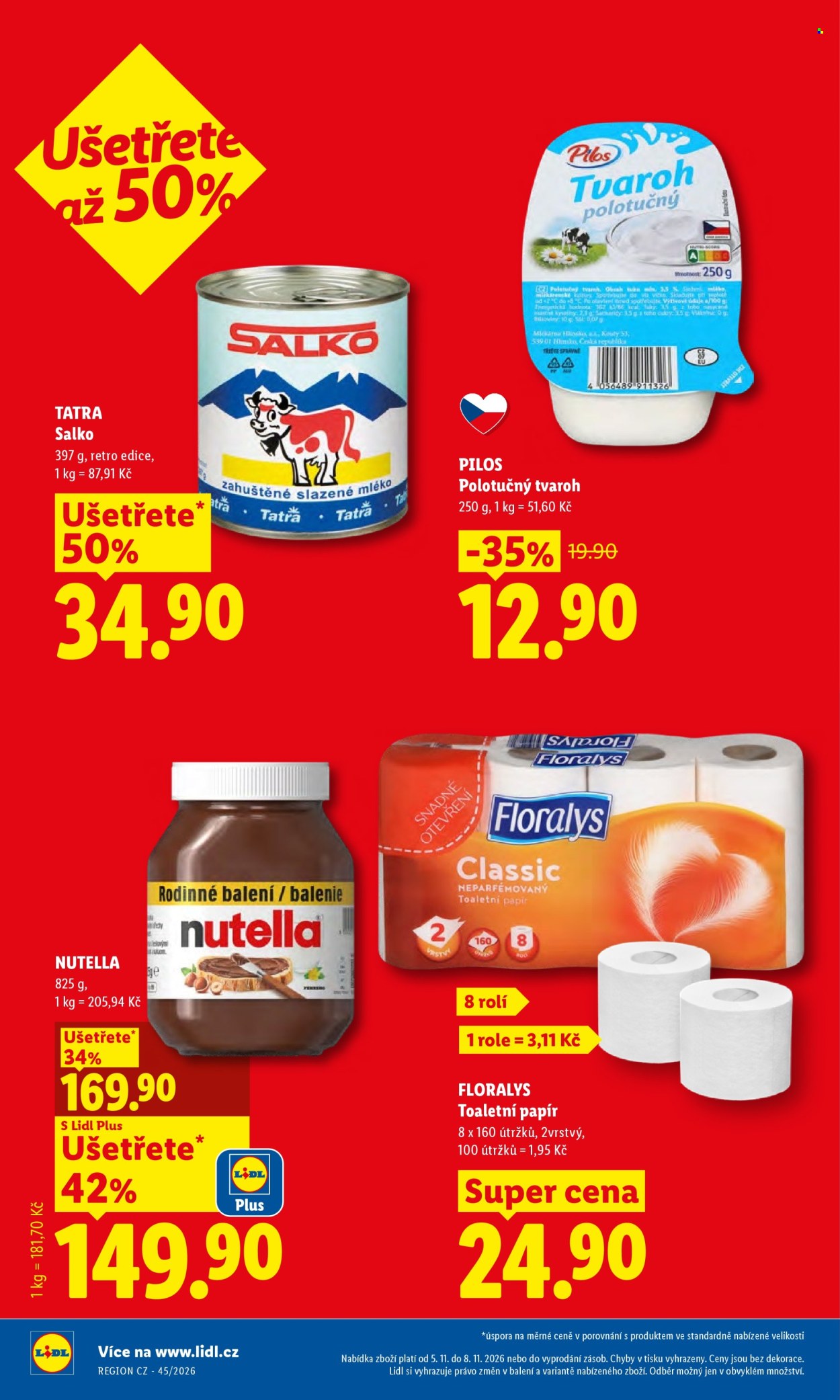 Leták Lidl - 5.11.2026 - 8.11.2026. Strana 2