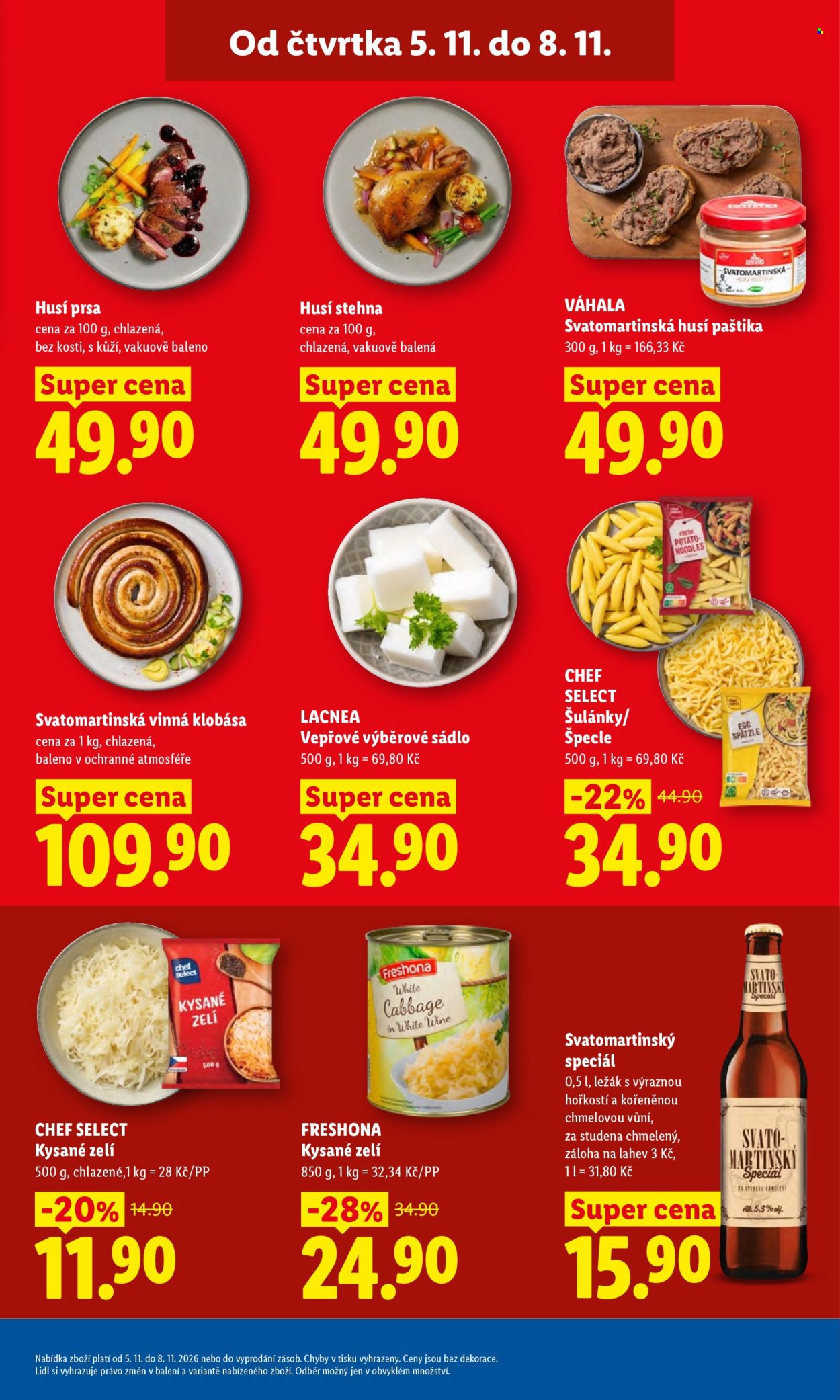Leták Lidl - 5.11.2026 - 8.11.2026. Strana 21
