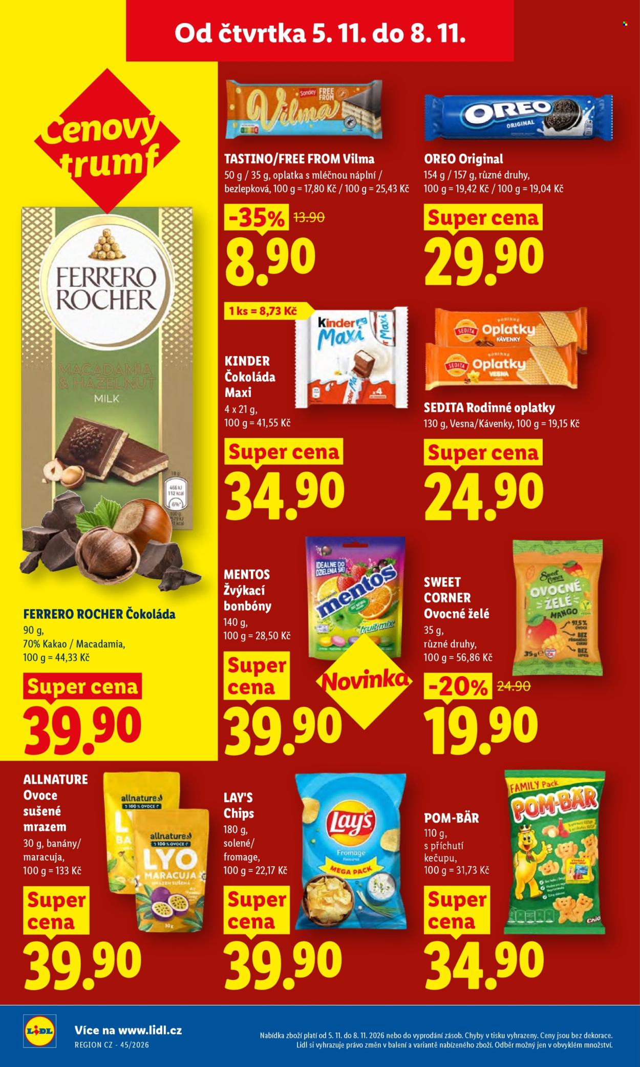 Leták Lidl - 5.11.2026 - 8.11.2026. Strana 28