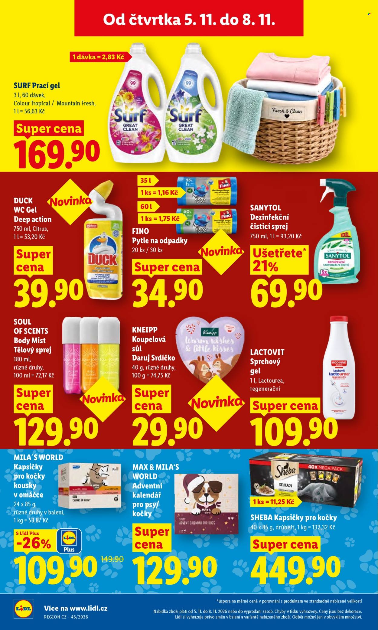 Leták Lidl - 5.11.2026 - 8.11.2026. Strana 30