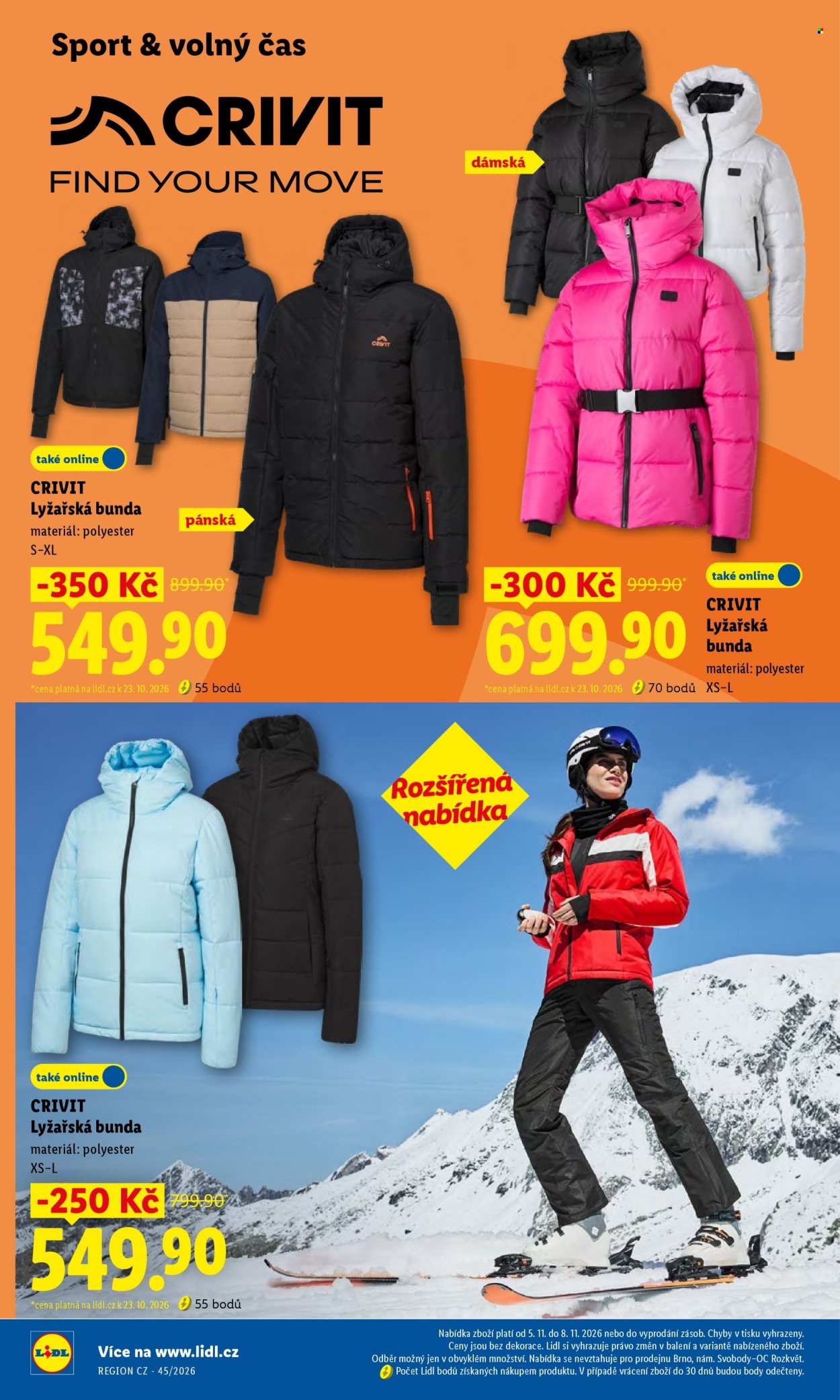 Leták Lidl - 5.11.2026 - 8.11.2026. Strana 38