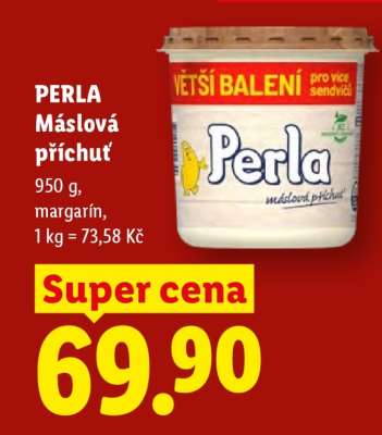 PERLA MÁSLOVÁ PŘÍCHUŤ