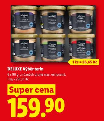 DELUXE VÝBĚR TERIN