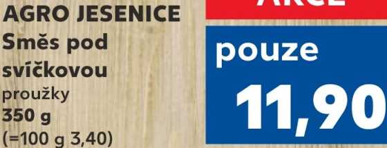 AGRO JESENICE Směs pod svíčkovou