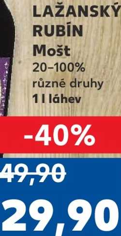 LAŽANSKÝ RUBÍN Mošt