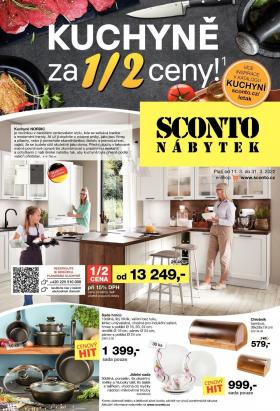 SCONTO NÁBYTEK - Kuchyně za 1/2 ceny!