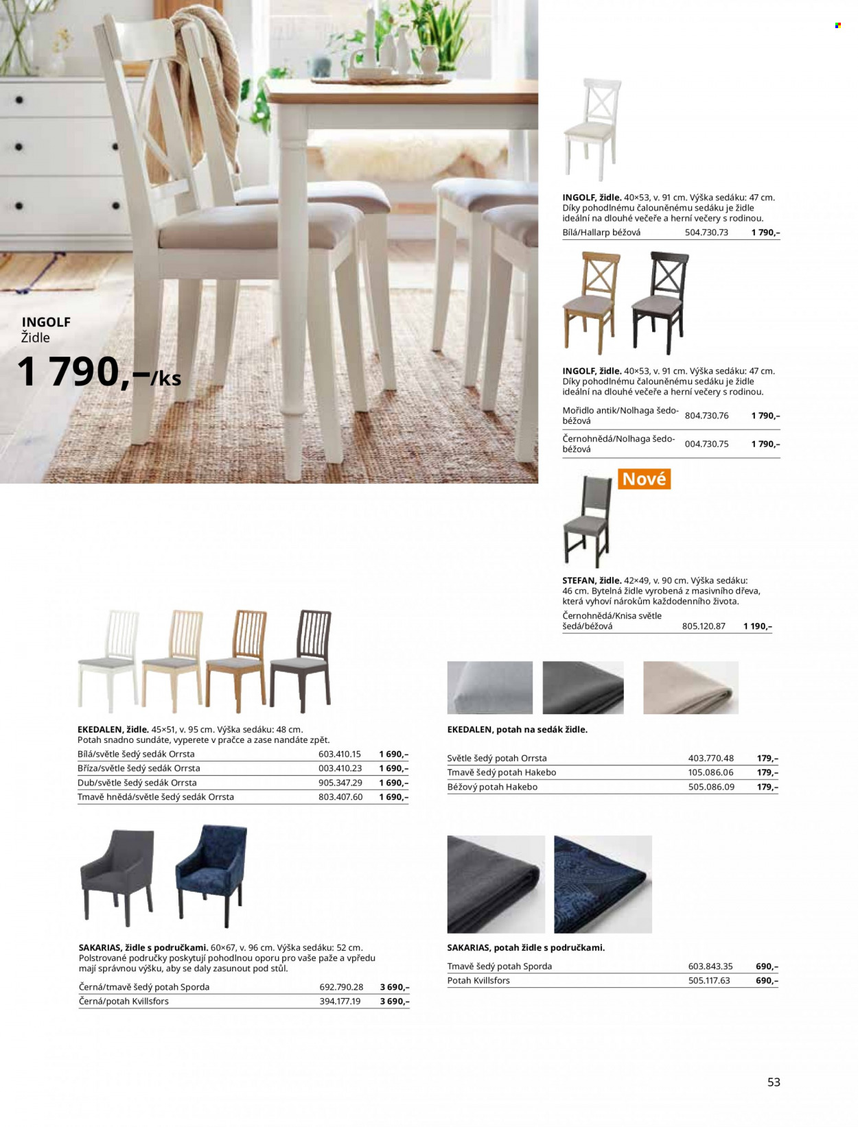Leták IKEA - 27. 5. 2022 - 30. 6. 2022. Strana 53.