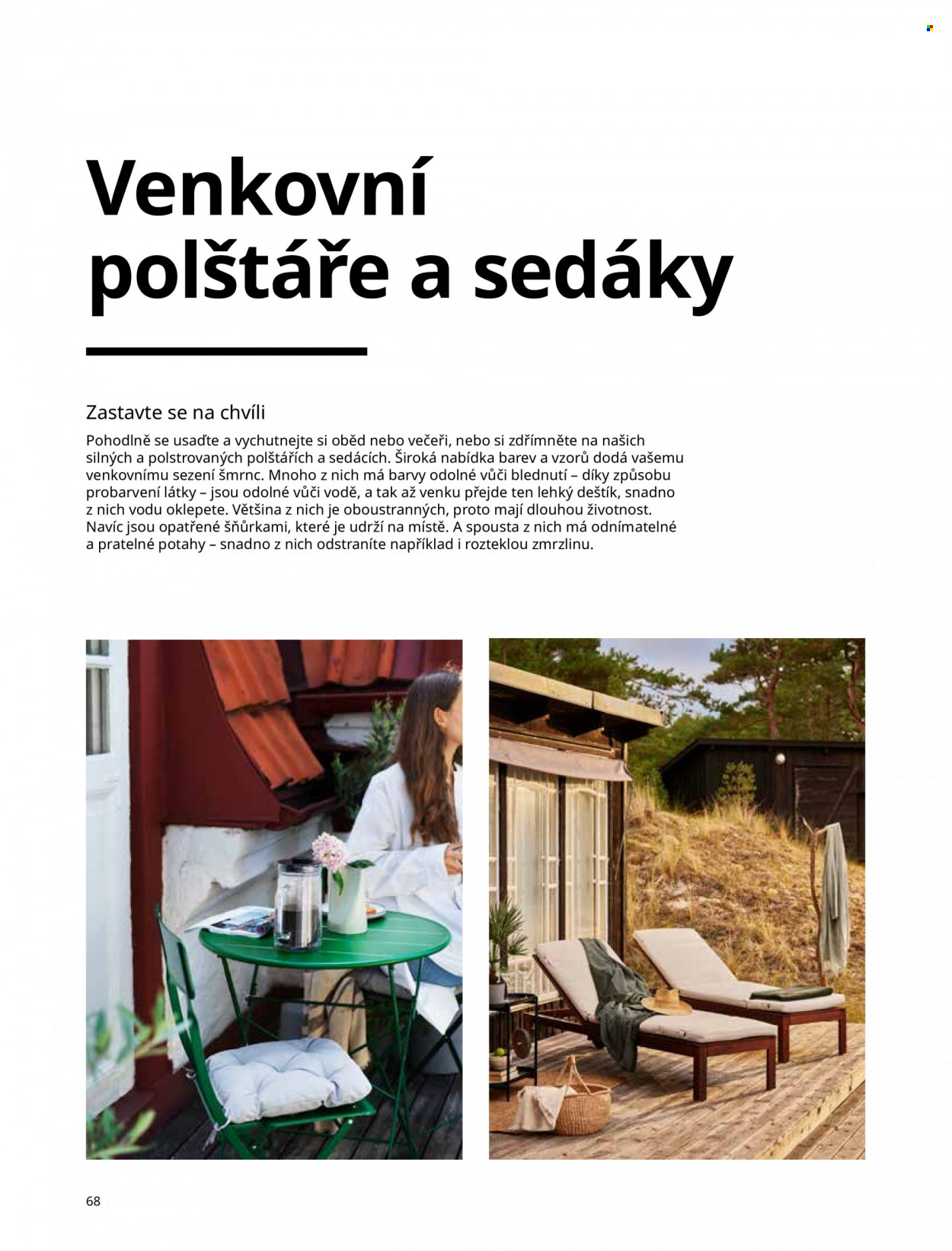 Leták IKEA. Strana 68.
