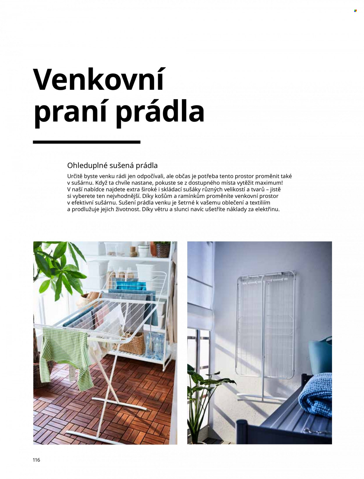 Leták IKEA. Strana 116.