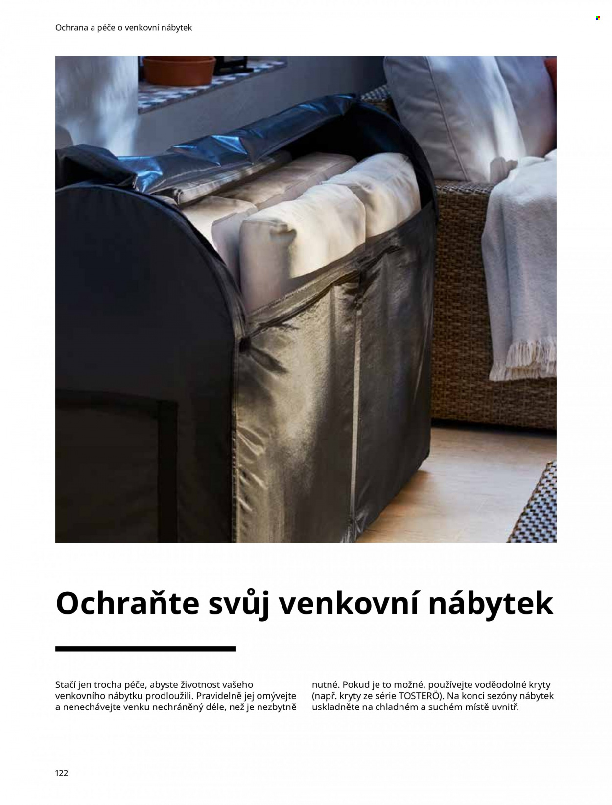 Leták IKEA. Strana 122.