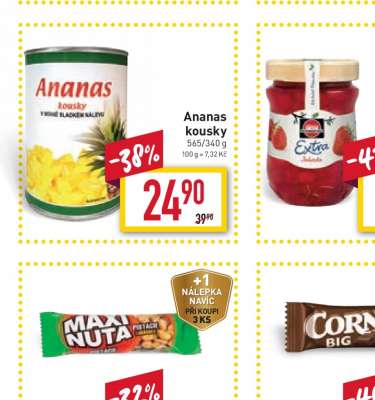 Ananas kousky
