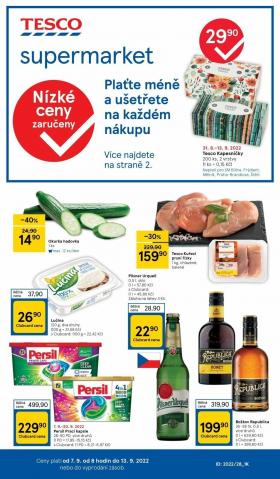 TESCO supermarket - Nízké ceny zaručeny