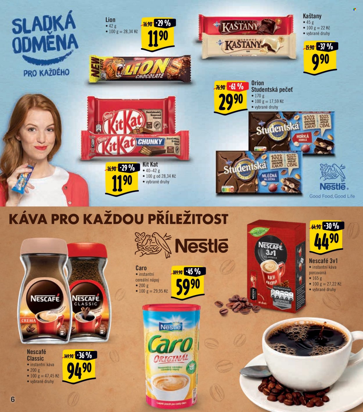 Leták Albert Supermarket - 14. 9. 2022 - 27. 9. 2022. Strana 6.