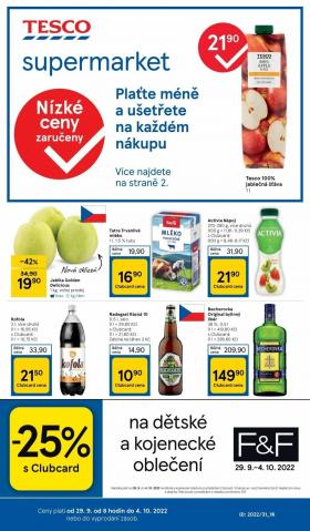 TESCO supermarket - Nízké ceny zaručeny