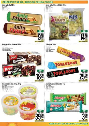 Leták Tamda Foods - 28.9.2022 - 4.10.2022.