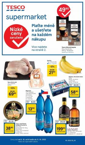 TESCO supermarket - Plaťte méně a ušetřete na každém nákupu
