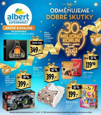 Leták Albert Supermarket - 23.11.2022 - 24.12.2022.