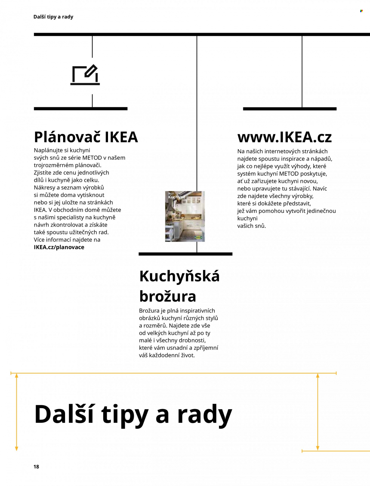 Leták IKEA. Strana 18.