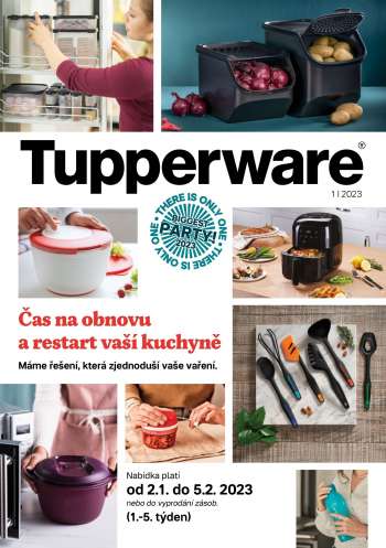 Leták Tupperware - Čas na obnovu a restart vaší kuchyně