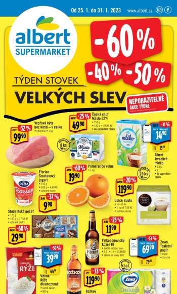 Letáky Albert Supermarket Nový Jičín