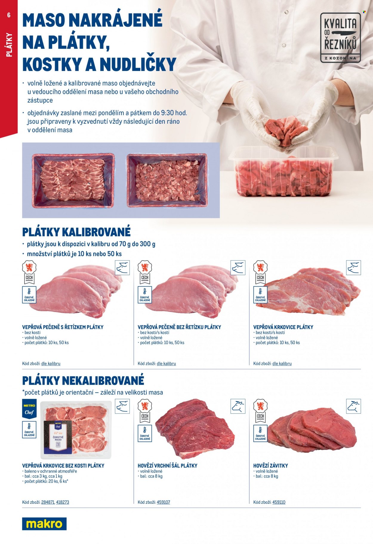 Leták MAKRO. Strana 6