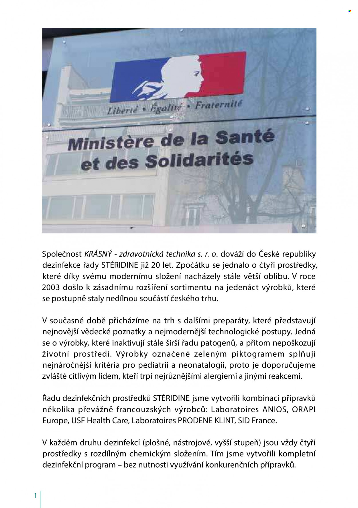 Leták SZO.cz. Strana 1