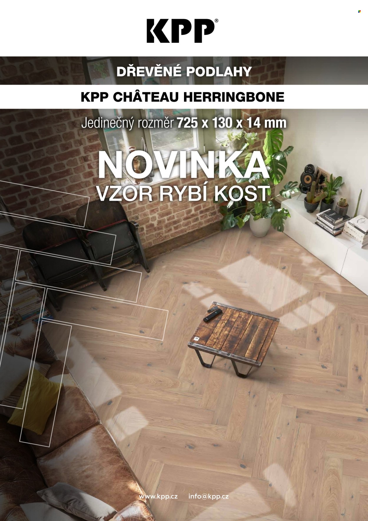 thumbnail - Leták KPP - Produkty v akci - podlaha, dřevěná podlaha. Strana 2.