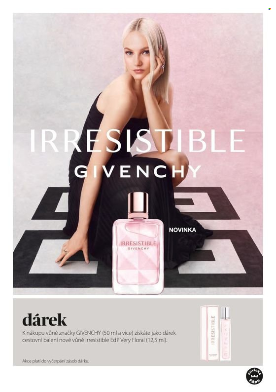 thumbnail - Leták FAnn parfumerie - 1.3.2024 - 30.5.2024 - Produkty v akci - Givenchy, parfémová voda. Strana 39.
