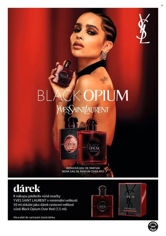 thumbnail - Leták FAnn parfumerie - 1.3.2024 - 30.5.2024 - Produkty v akci - Yves Saint Laurent, parfémová voda. Strana 43.