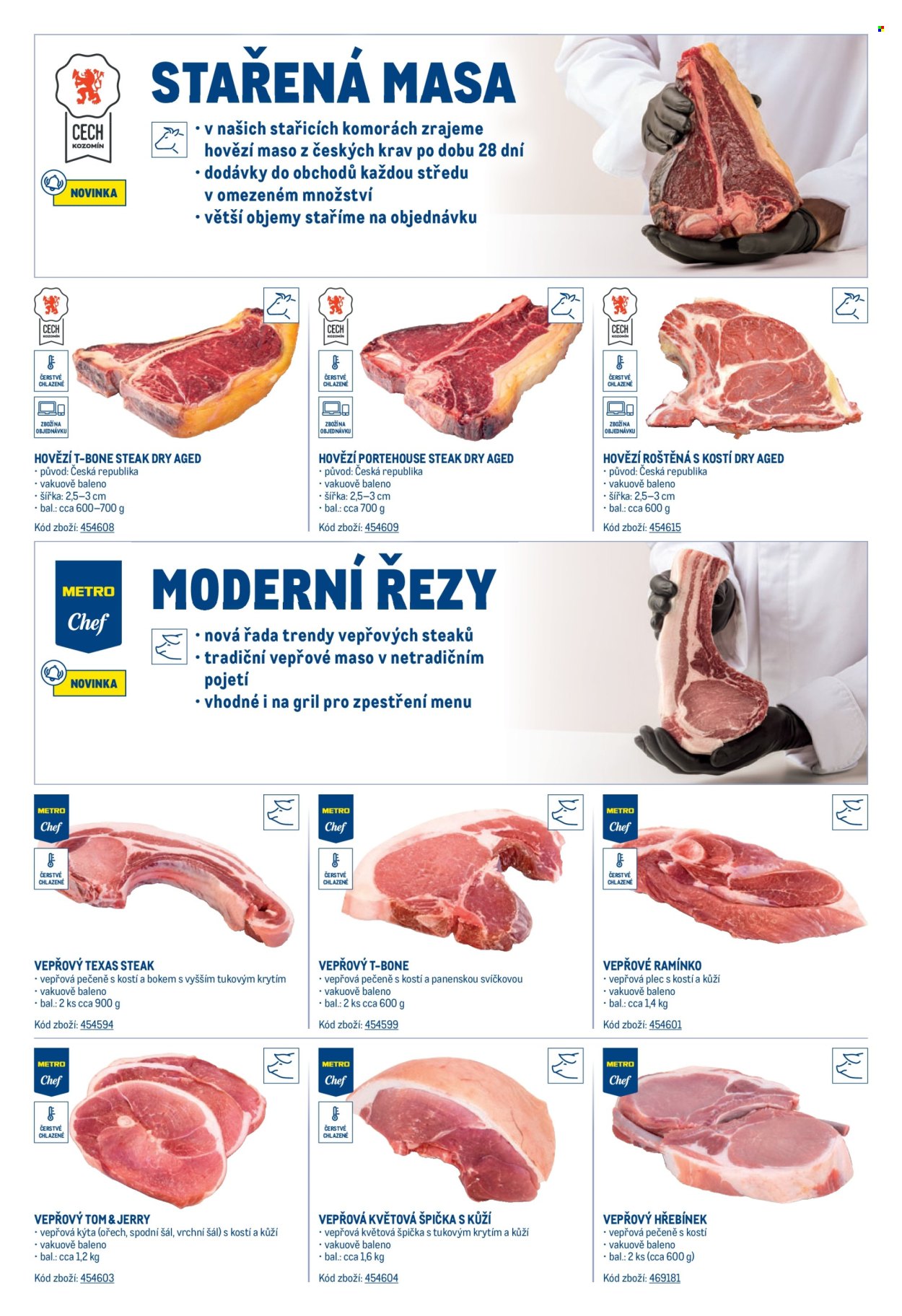 Leták MAKRO. Strana 1