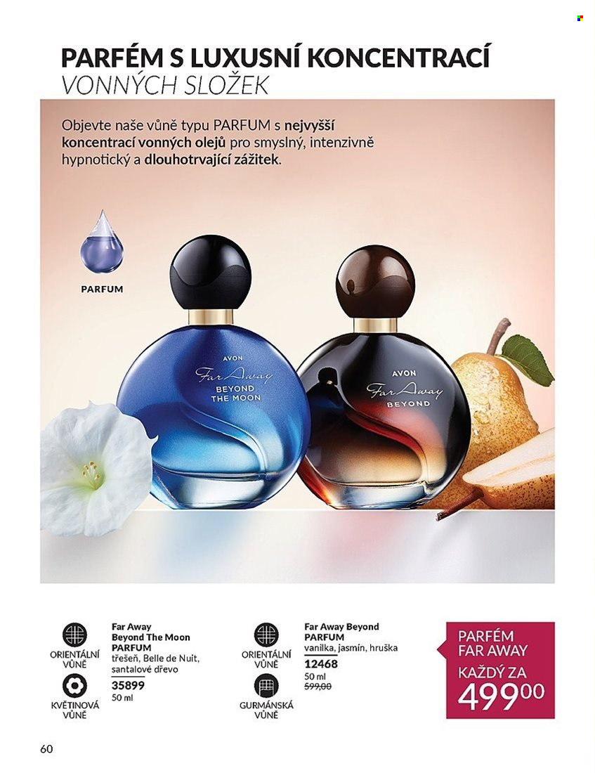 thumbnail - Leták AVON - 1.4.2024 - 30.4.2024 - Produkty v akci - Avon, parfém. Strana 60.